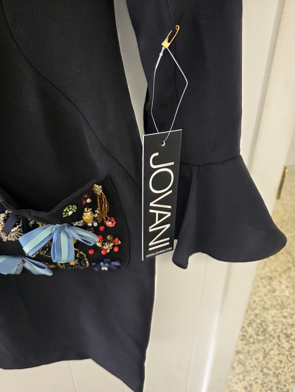 Nwt $670.00 Jovani Sz 8 Dress Cocktail Dress - Picture 5 of 9
